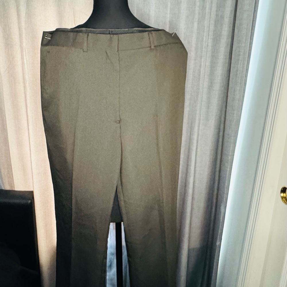 Kenneth Cole Men's Olive Dress Pants